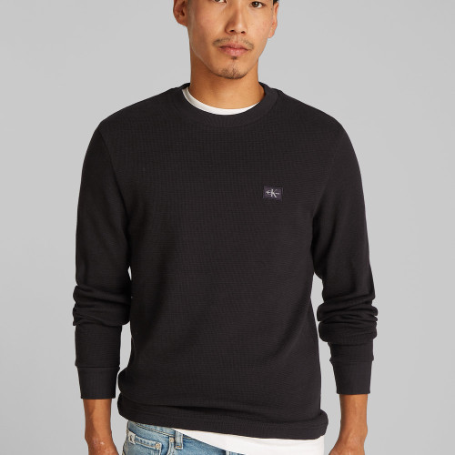 Calvin Klein Ανδρική μακρυμάνικη μπλούζα Long Sleeve Waffle T-shirt